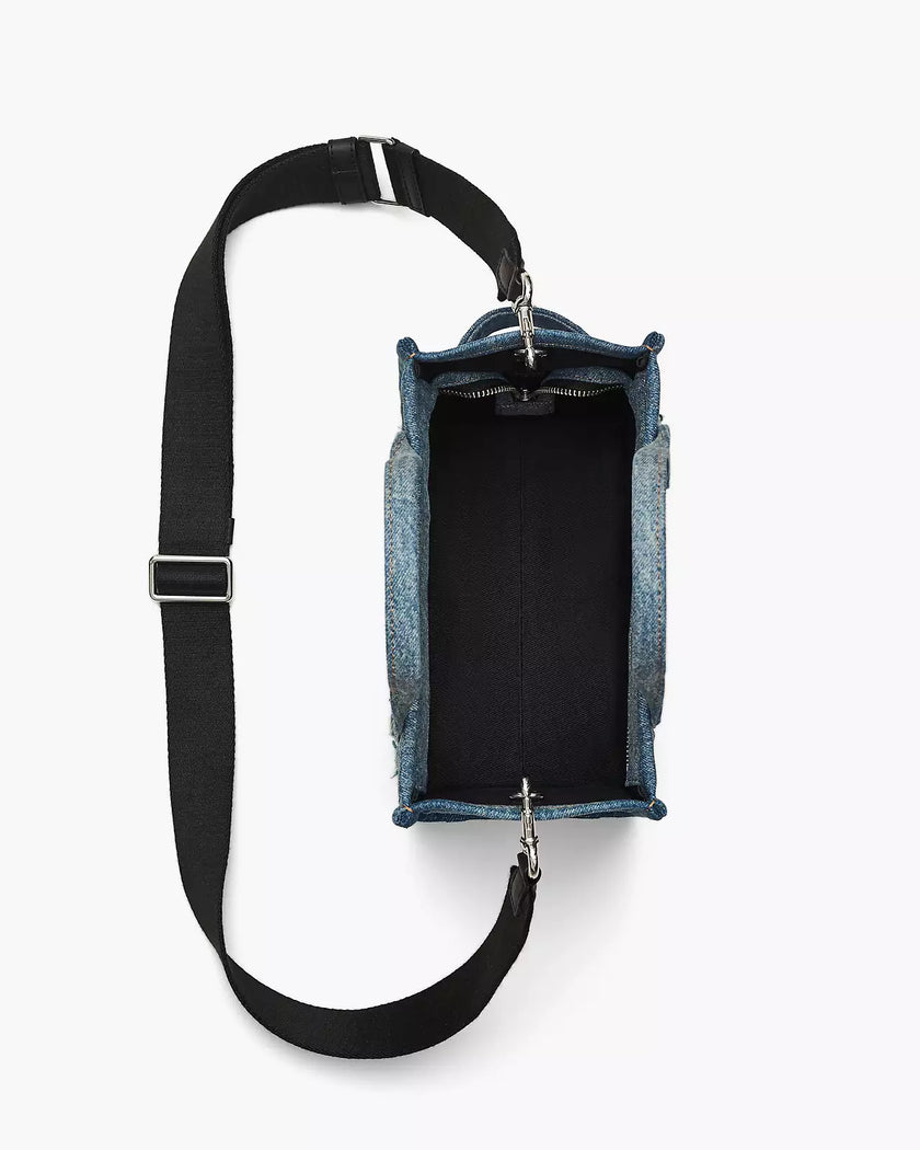 THE RIP AND REPAIR DENIM SMALL TOTE BAG