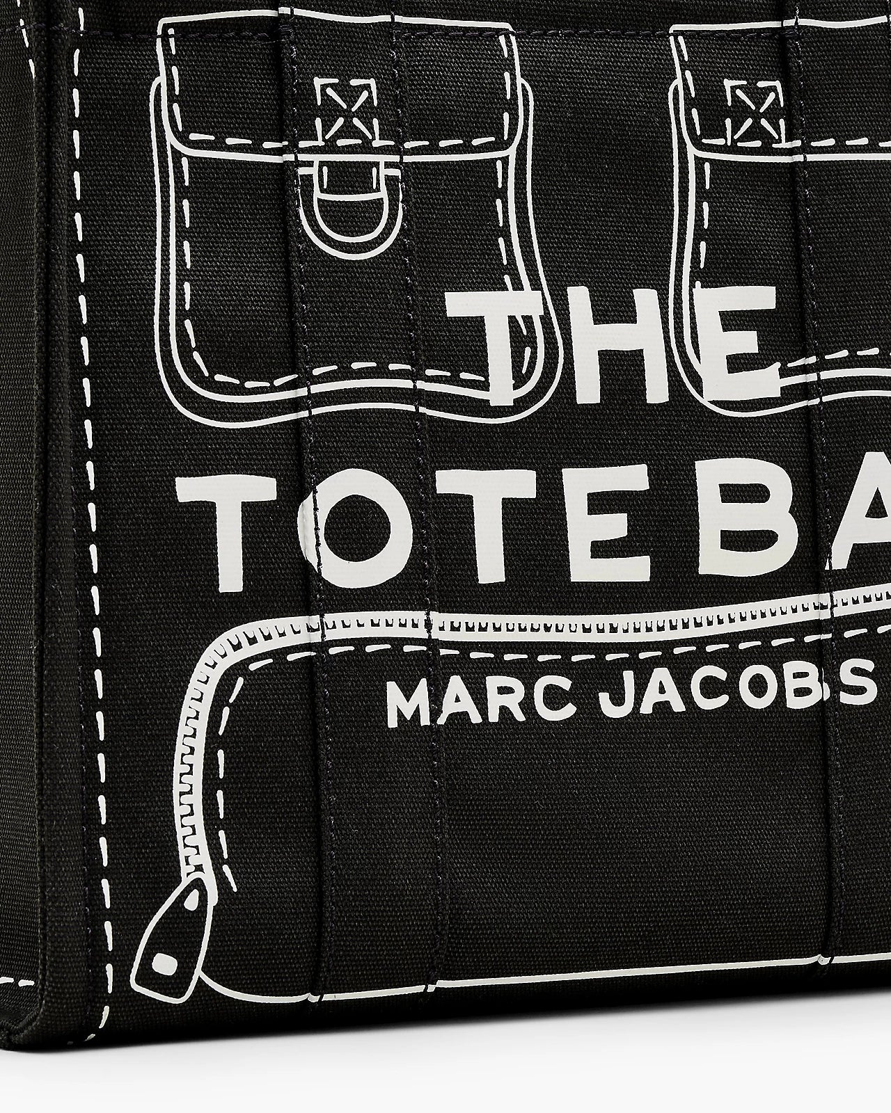 THE TROMPE LOEIL CARGO CANVAS MEDIUM TOTE BAG