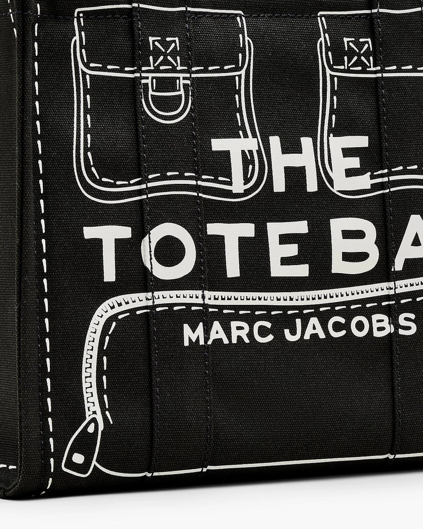 THE TROMPE LOEIL CARGO CANVAS MEDIUM TOTE BAG