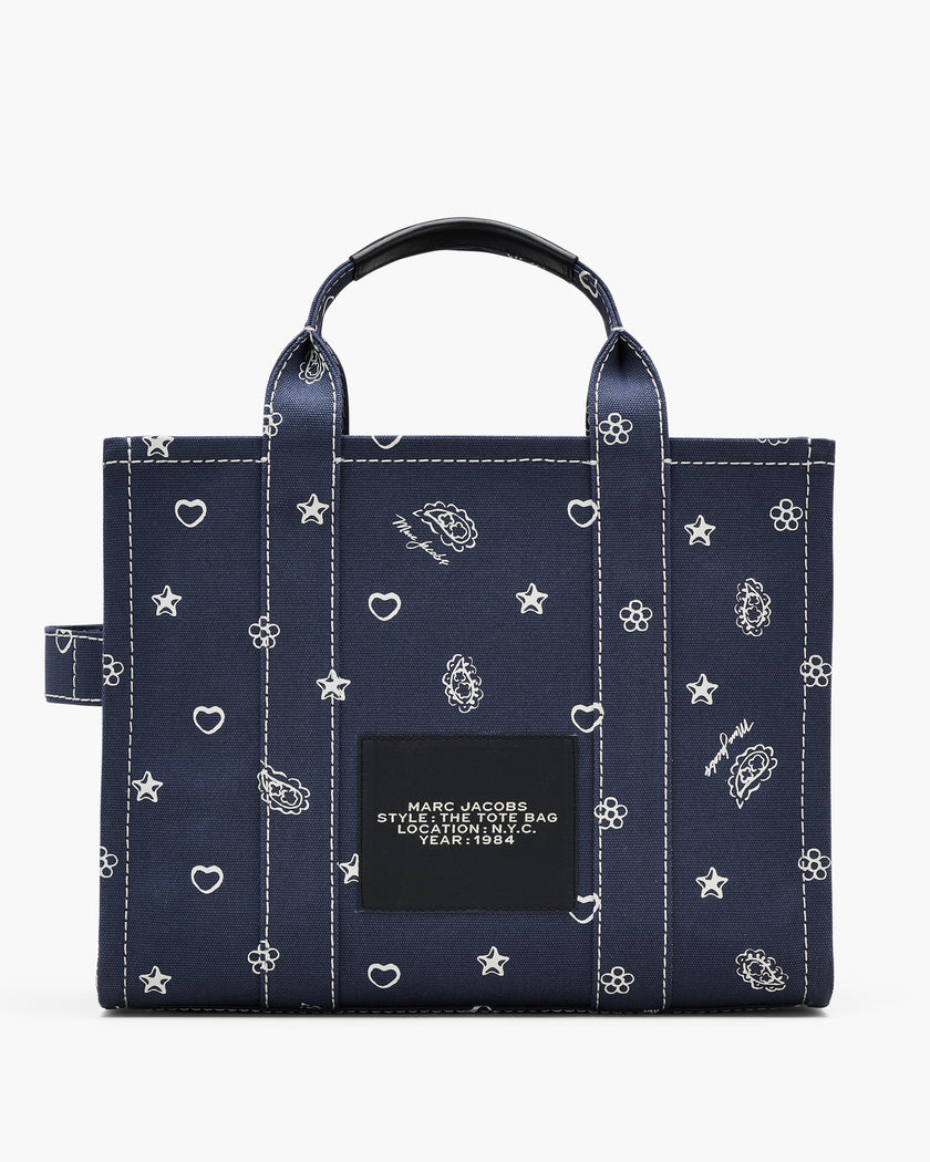 MEDIUM BANDANA CANVAS TOTE BAG