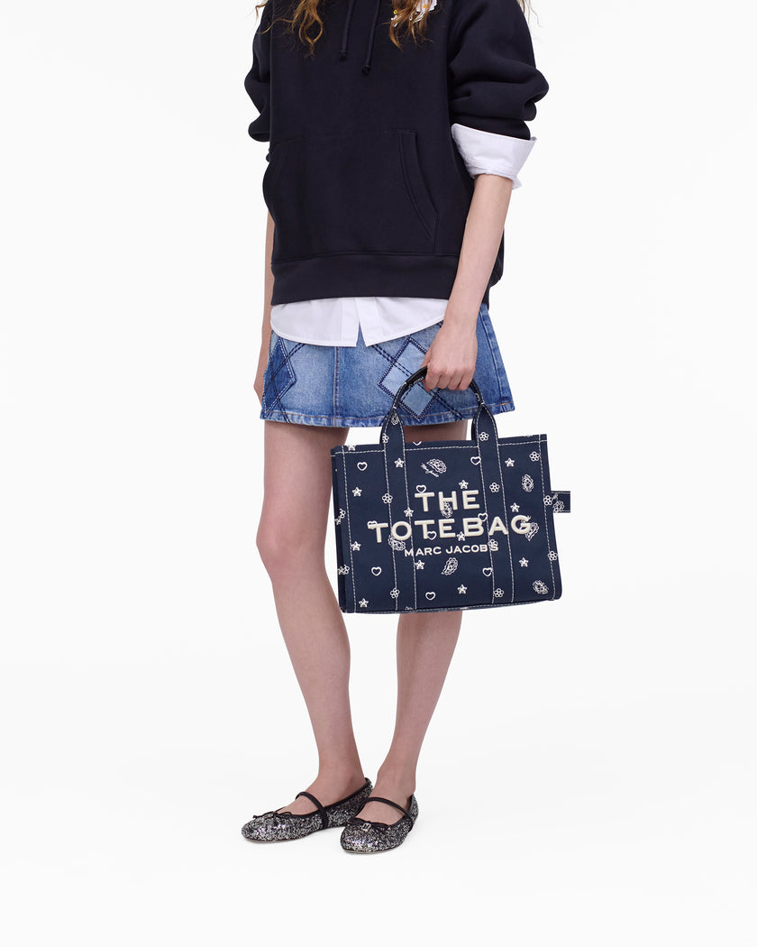 MEDIUM BANDANA CANVAS TOTE BAG