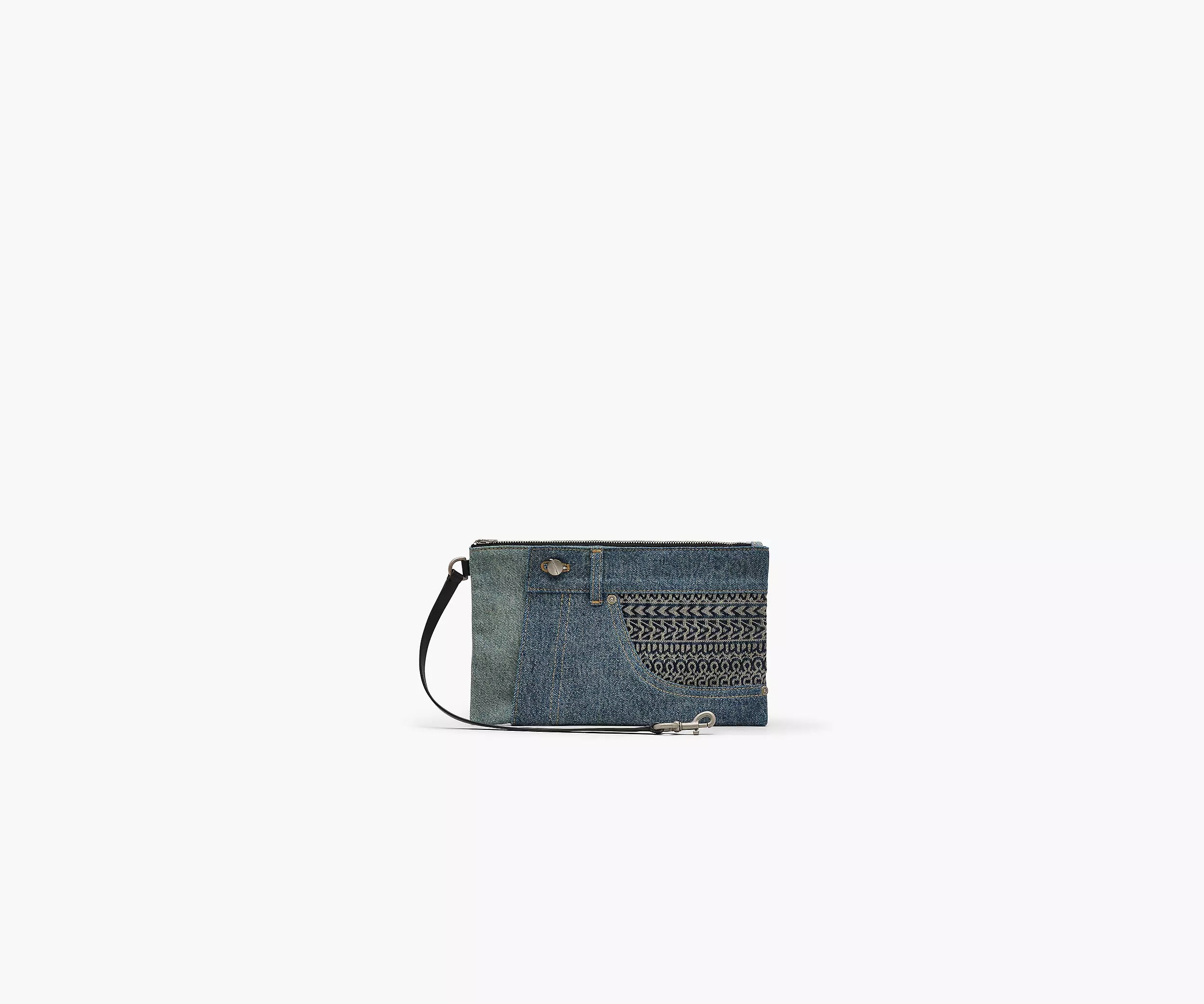 THE DECONSTRUCTED DENIM SACK BAG