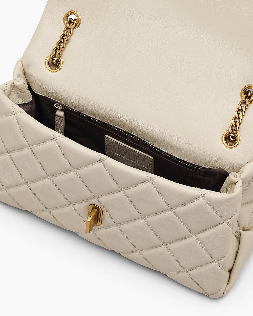 THE QUILTED DUAL CONVERTIBLE SHOULDER BAG