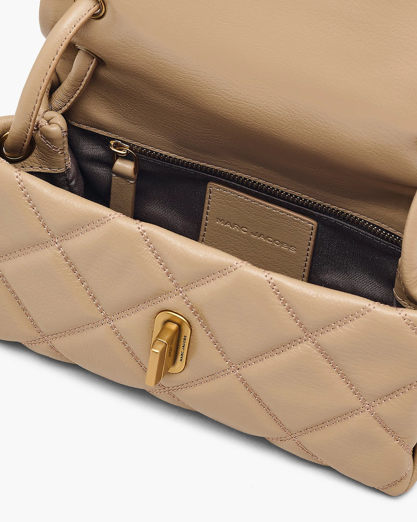THE QUILTED MINI DUAL SHOULDER BAG