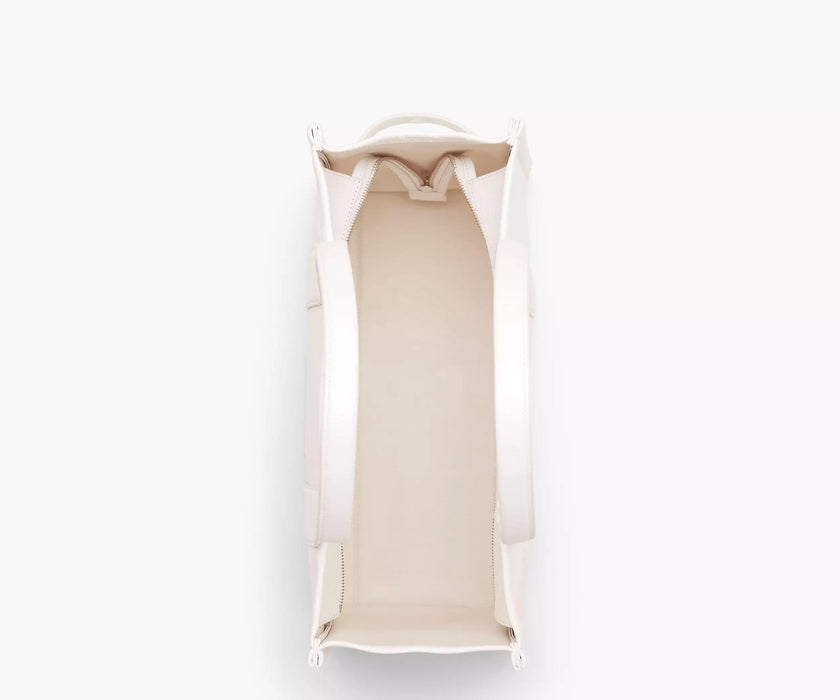 THE LEATHER LARGE TOTE BAG