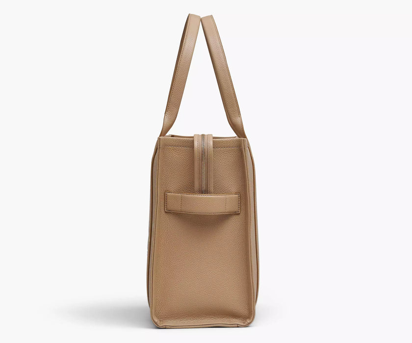 THE LEATHER LARGE TOTE BAG