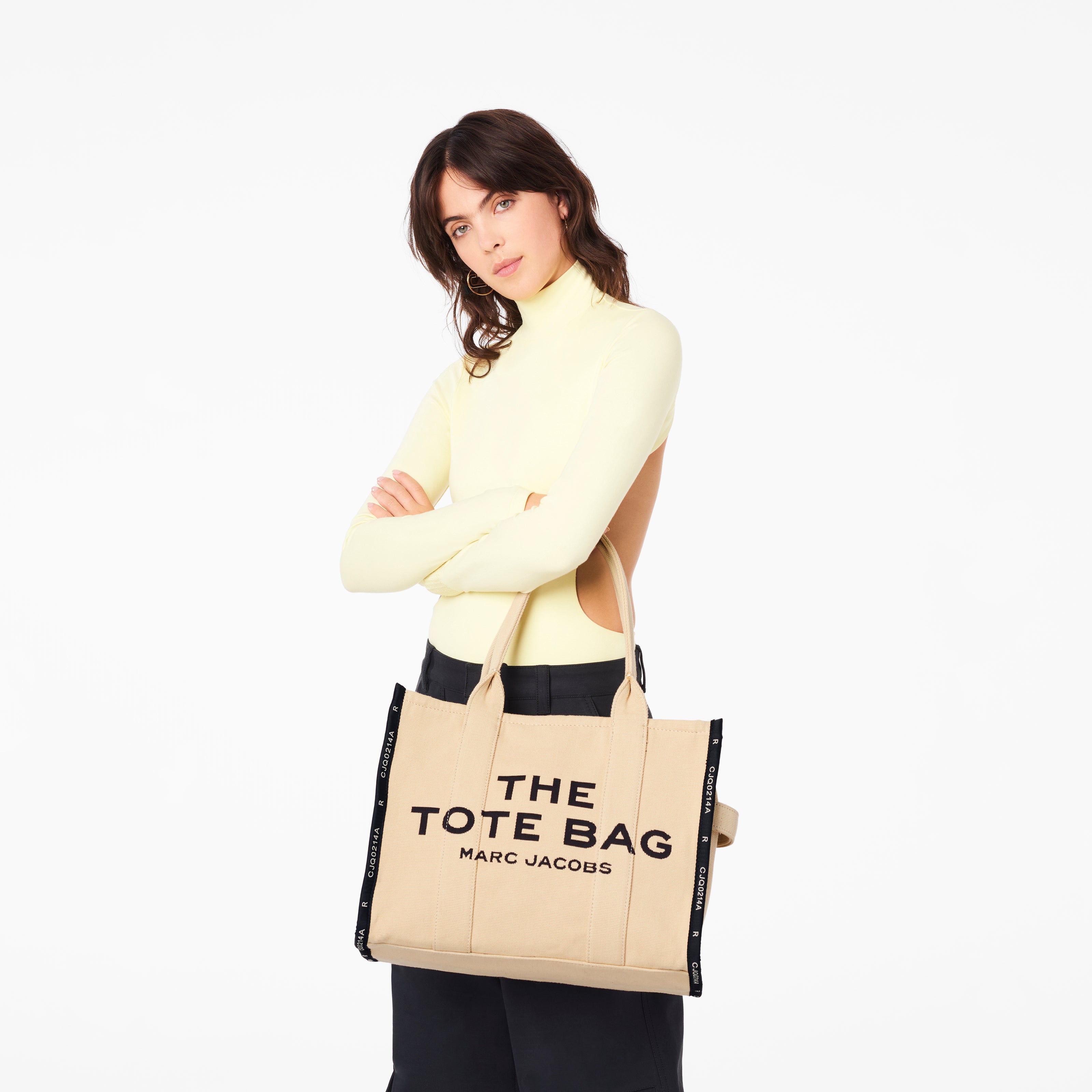 THE JACQUARD LARGE TOTE