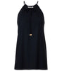 MODERN FLOW HALTERNECK BLOUSE