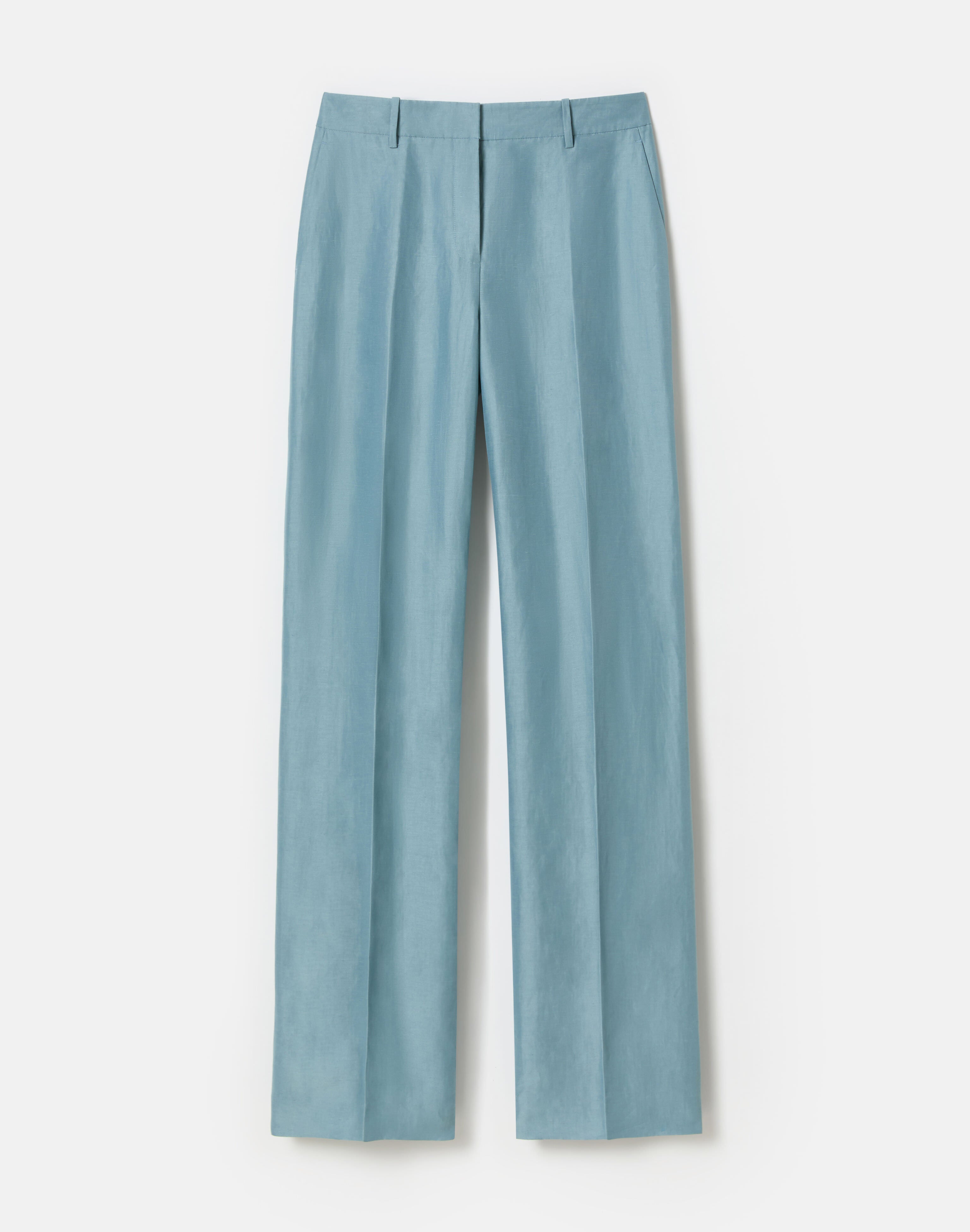 LINEN VISCOSE GATES PANT