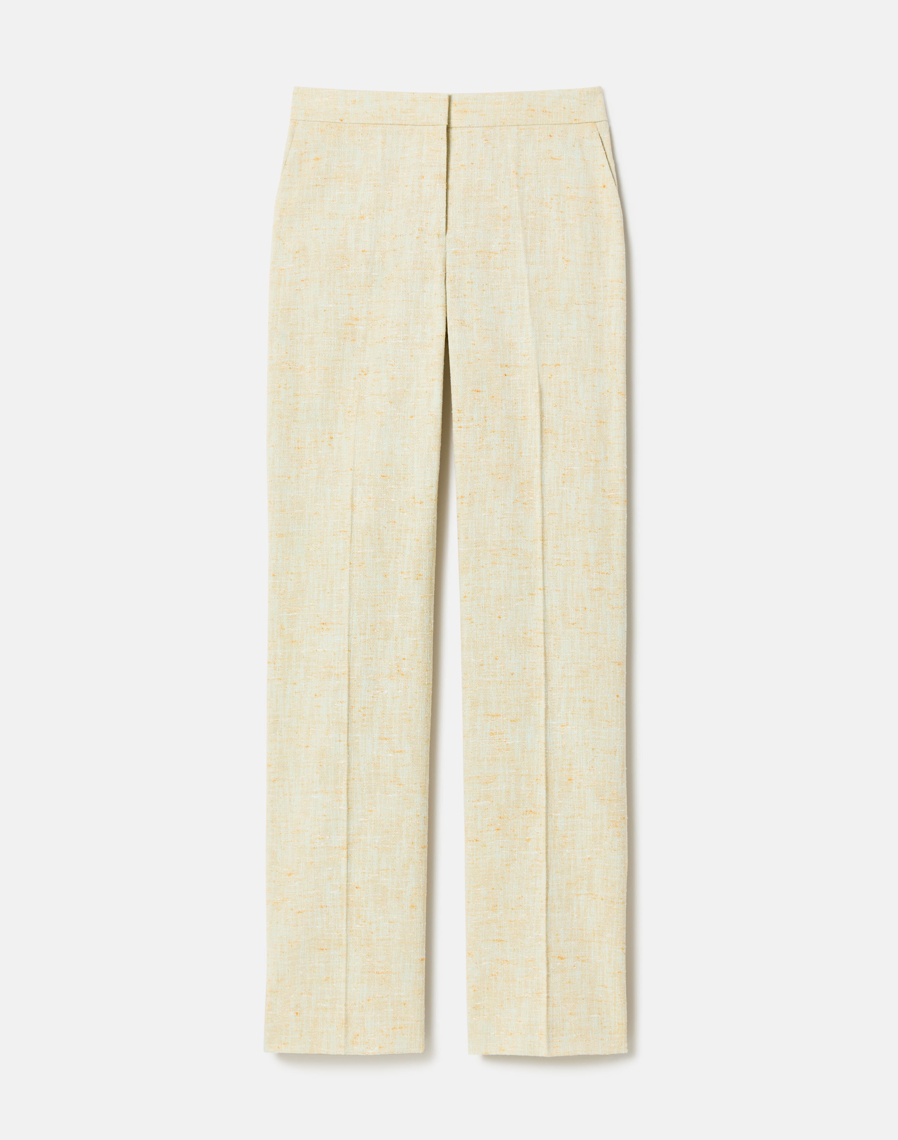 PASTEL DUST TWEED GATES PANT