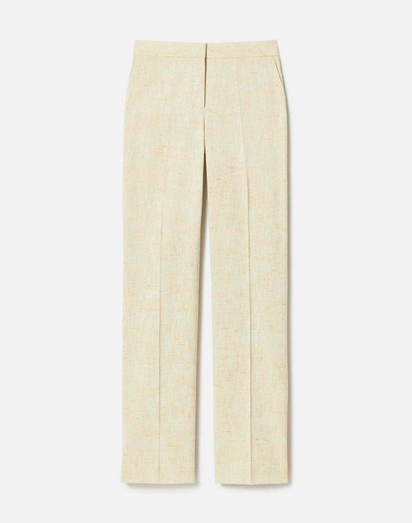 PASTEL DUST TWEED GATES PANT