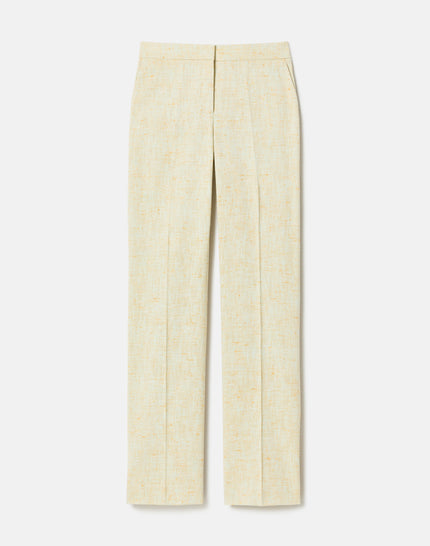 PASTEL DUST TWEED GATES PANT