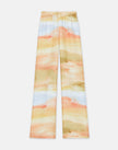 HORIZON PRINT SILK TWILL RIVERSIDE PANT