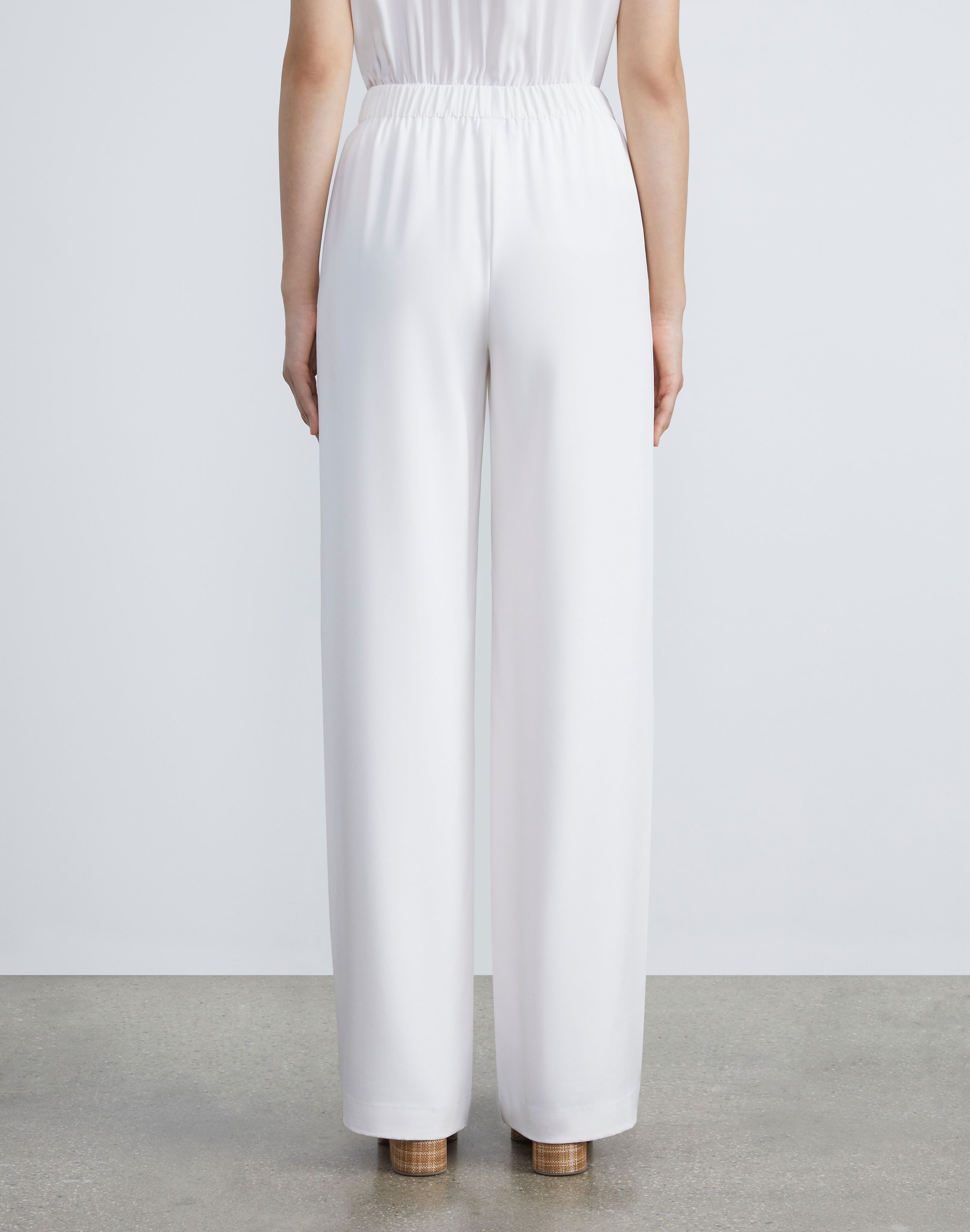 ORGANIC SILK CREPE DE CHINE PERRY PANT