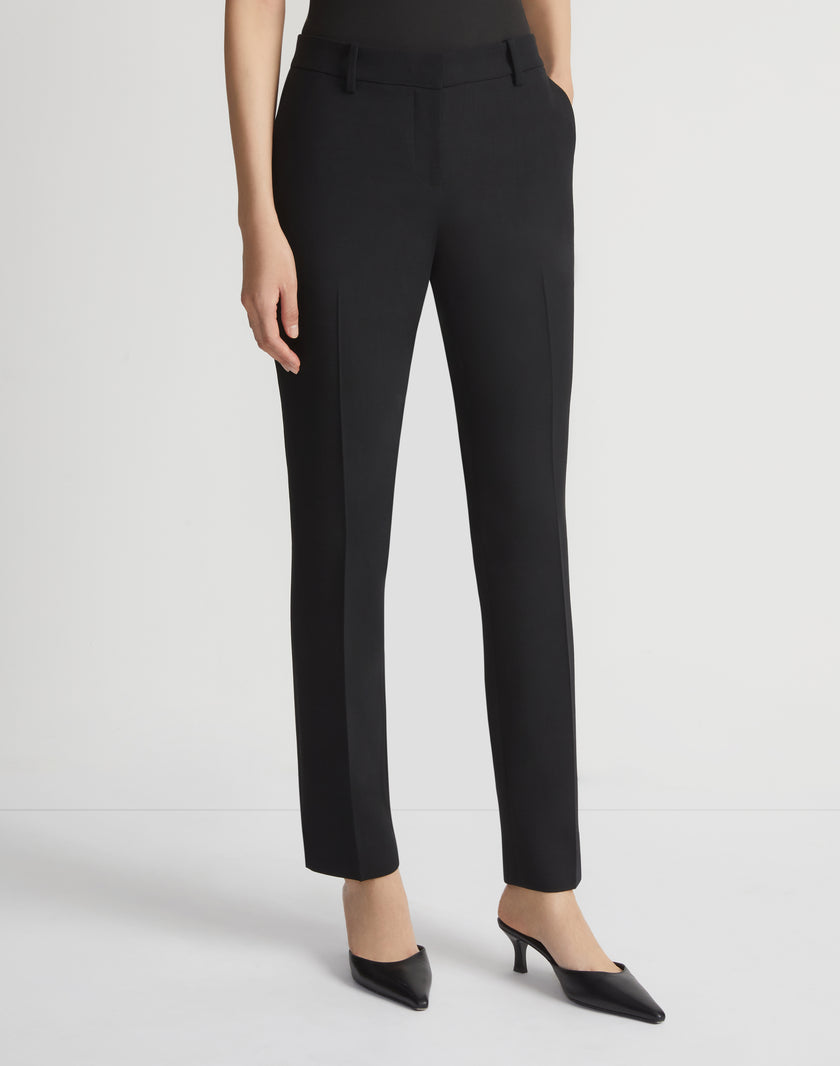 RESPONSIBLE WOOL DOUBLE FACE MANHATTAN CIGARETTE PANT