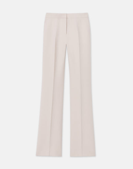 WOOL SILK CREPE SAINT MARKS FLARED PANT