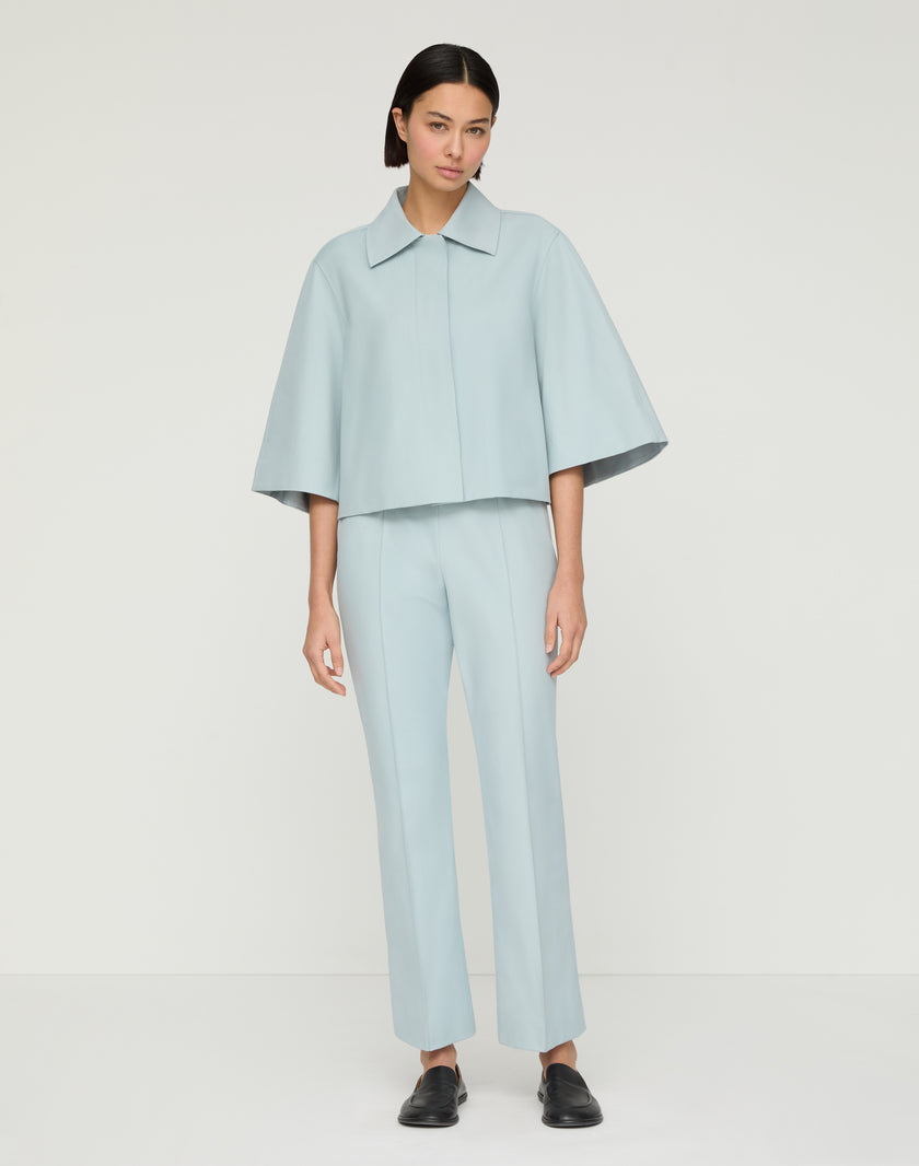 TECHNO STRETCH TWILL VESEY FLARED ANKLE PANT