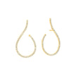 DIAMOND MEGA SWIRL EARRINGS