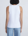 COTTON RIB RACERBACK TANK