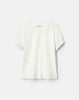 COTTON JERSEY GATHERED CUFF TSHIRT