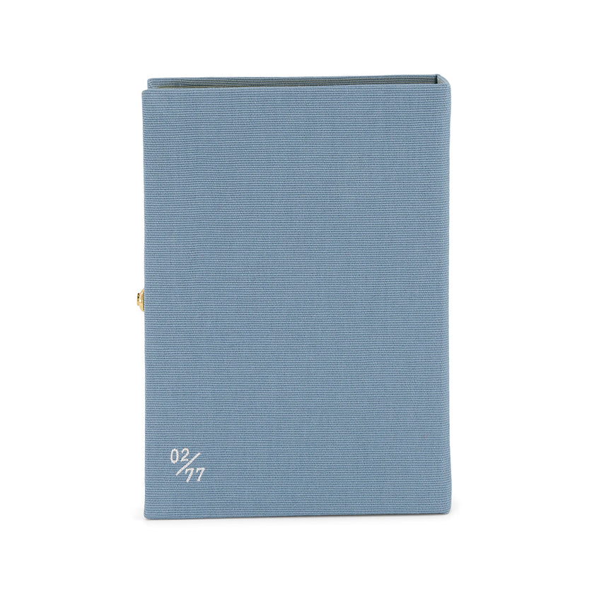 BANK OF OISE AT AUVERS BOOK CLUTCH