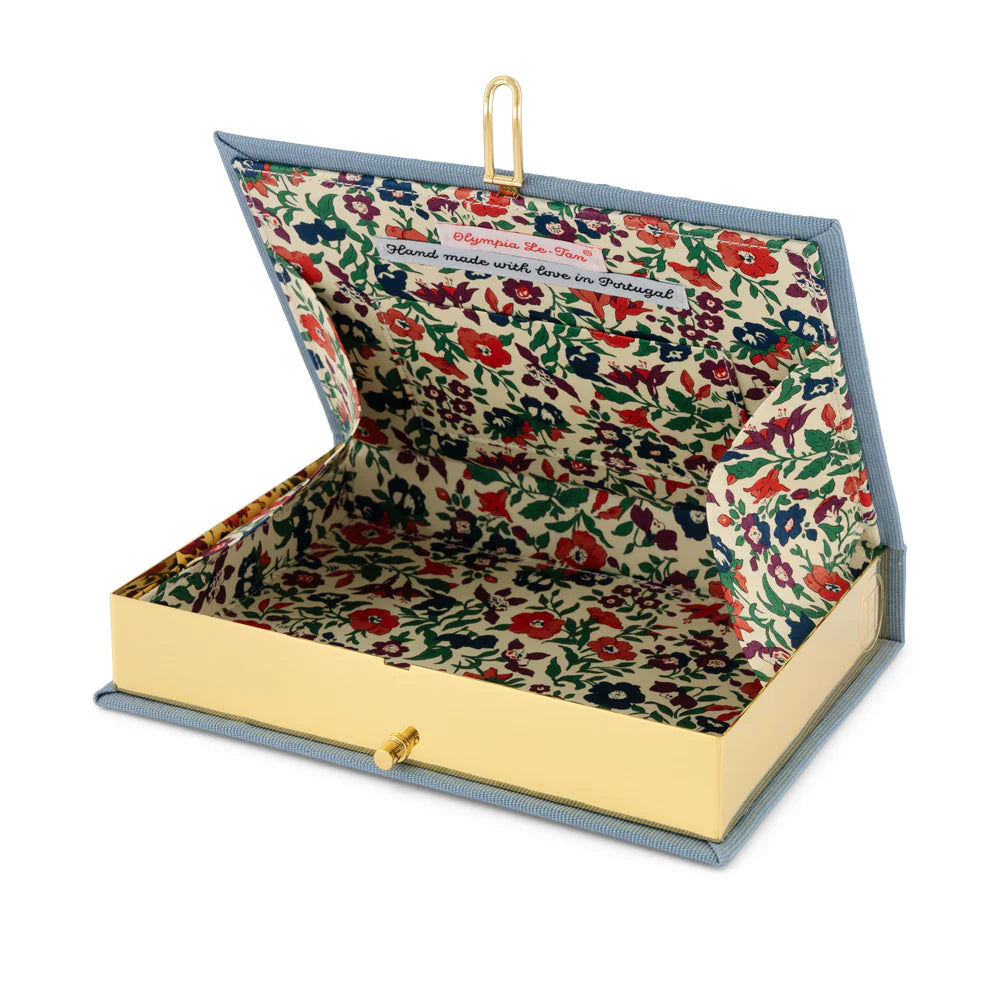 BANK OF OISE AT AUVERS BOOK CLUTCH