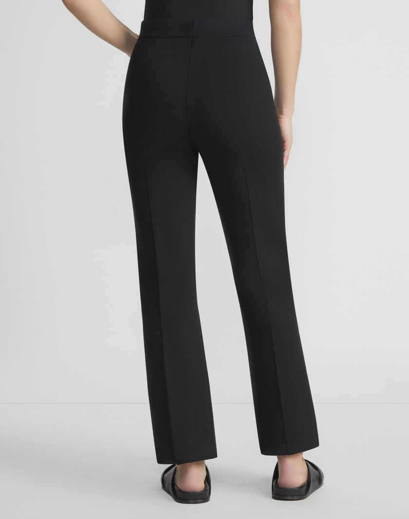 RESPONSIBLE MATTE CREPE FOLEY FLARED PANT