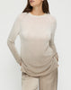 HAND DIP DYE CASHMERE SEQUIN SWEATER