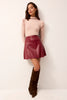 CRAWFORD SKIRT BRICK