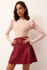 CRAWFORD SKIRT BRICK