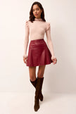 CRAWFORD SKIRT BRICK