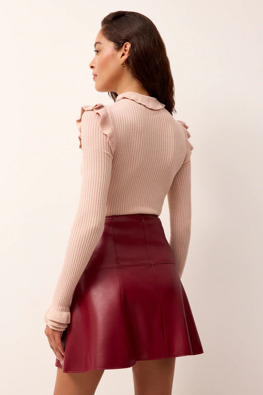 CRAWFORD SKIRT BRICK