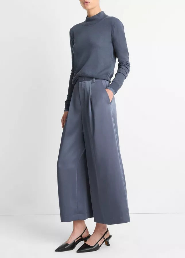 MID RISE SATIN CULOTTE