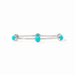 SMALL SILVER MILANO LUXE BANGLE