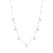 MEDIUM FLOATING DIAMOND NECKLACE