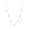MEDIUM FLOATING DIAMOND NECKLACE