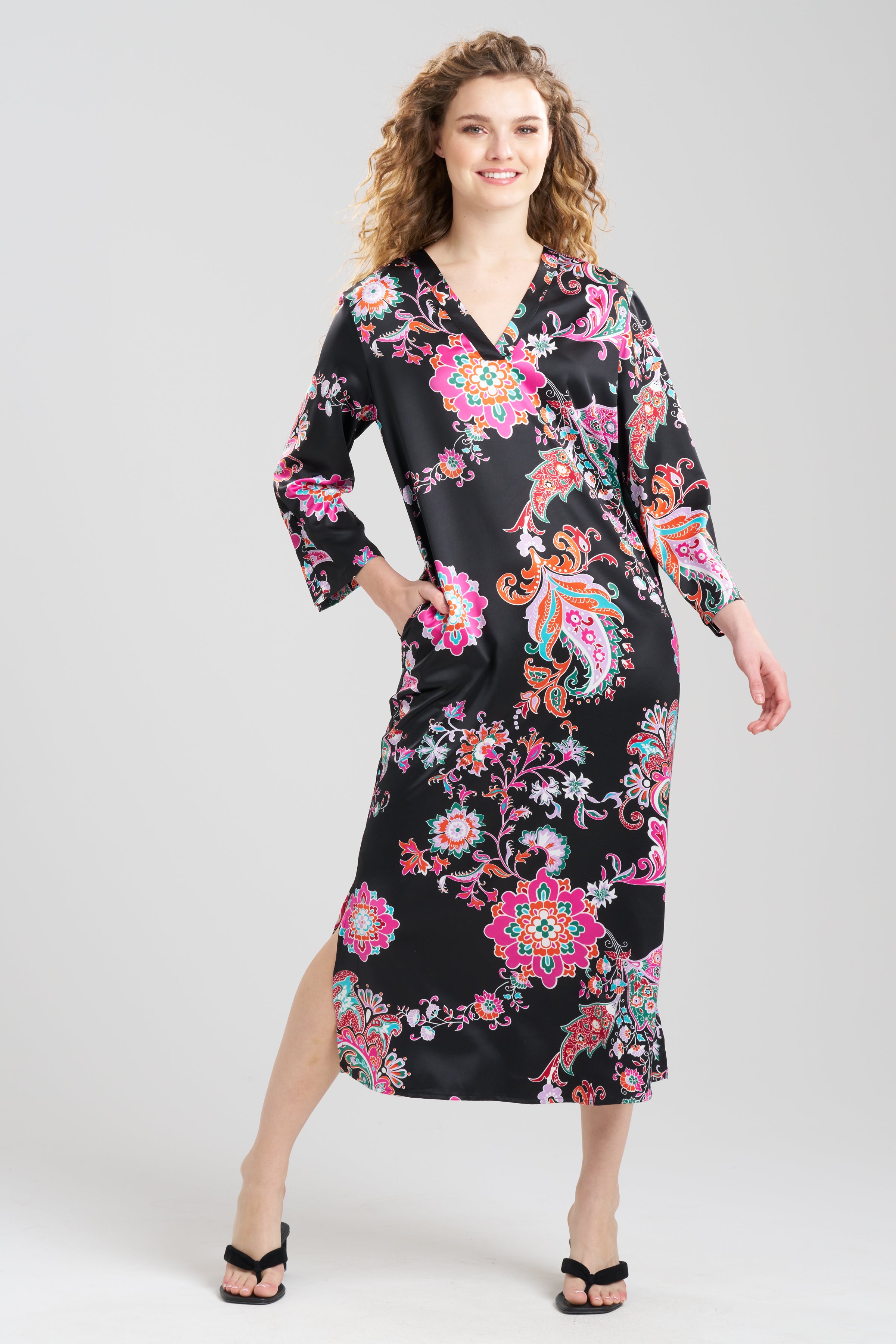 JAIPUR SATIN CAFTAN