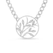 DIAMOND NEW GROWTH PENDANT NECKLACE