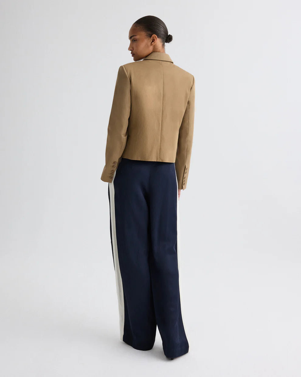 SAWYER BLAZER IN TRENCH CHINO TWILL