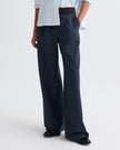 HUDSON ST PANT IN DENIM LOOK SUITING