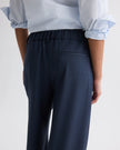 HUDSON ST PANT IN DENIM LOOK SUITING