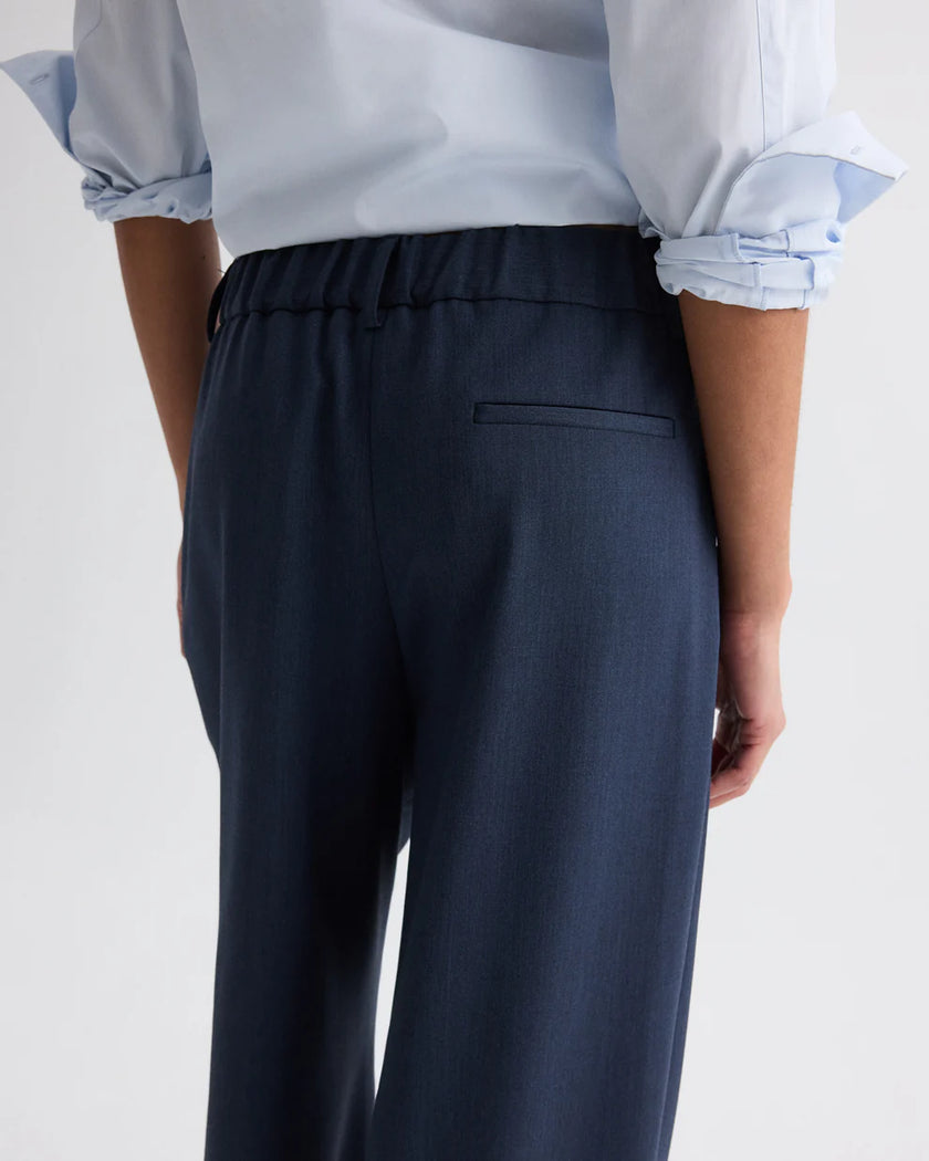 HUDSON ST PANT IN DENIM LOOK SUITING