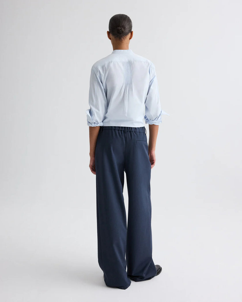 HUDSON ST PANT IN DENIM LOOK SUITING