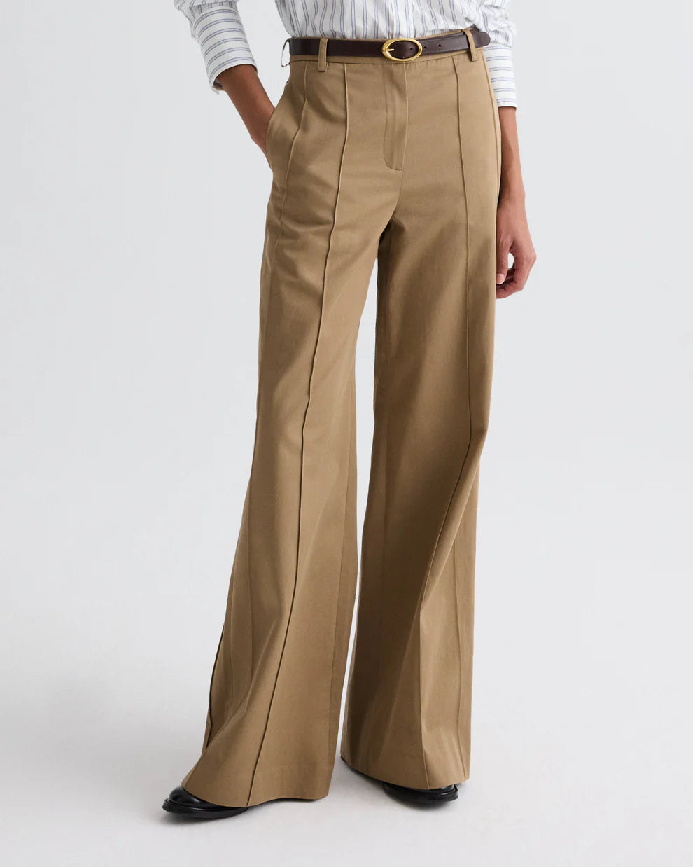 BOND ST PANT IN TRENCH CHINO TWILL