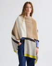 WRAPPED AROUND PONCHO  IN CASHMERE