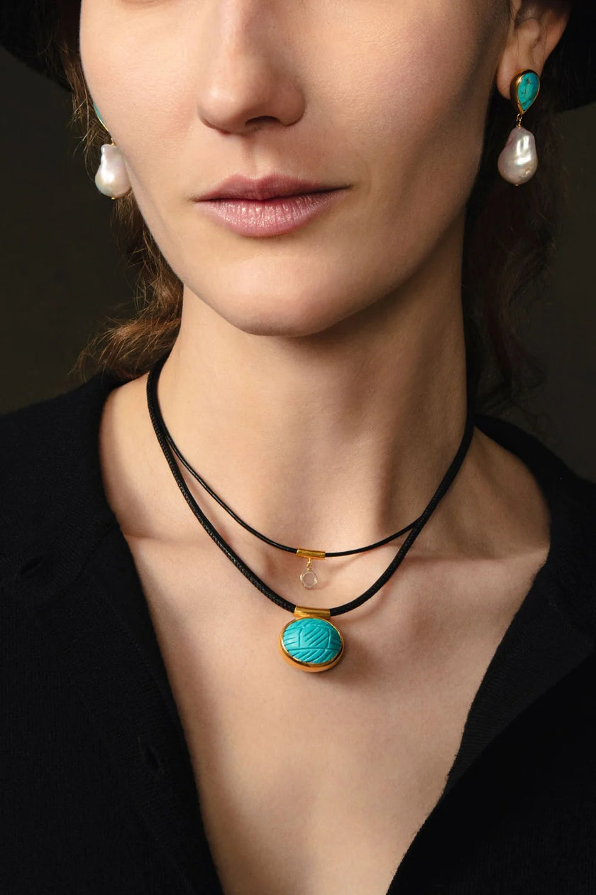 VALLEY NECKLACE TURQUOISE