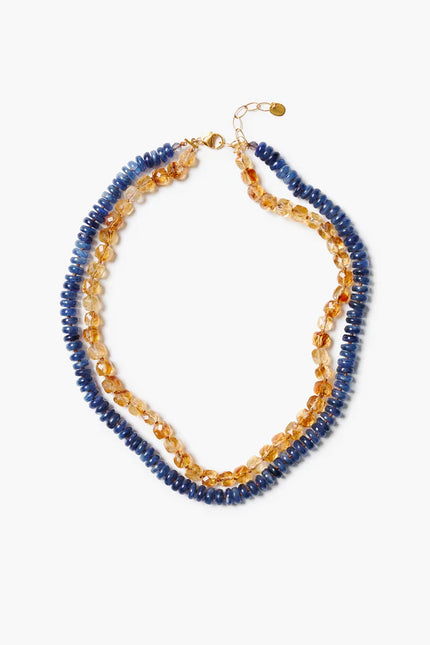 DOUBLE STRAND BEAD NECKLACE
