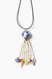 DELFT TASSEL NECKLACE MULTI