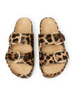 NICO TWO BAND SANDAL IN LEOPARD
