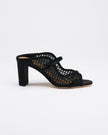 NORAH 70 SEQUIN MESH SANDALS